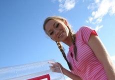 Pornplus.com- Busty Blonde Teen Sucking Cock