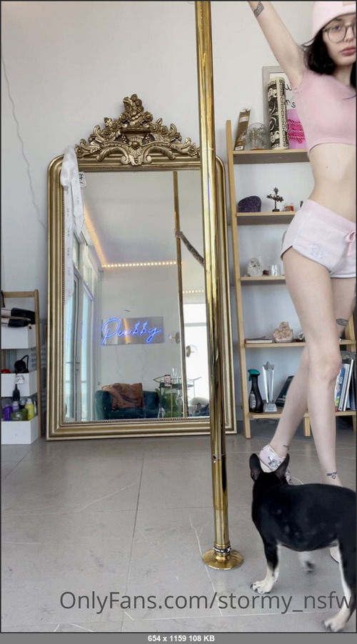 MEGA-FANS – stormynsfw-04-04-2021-Bro she is in my shit always