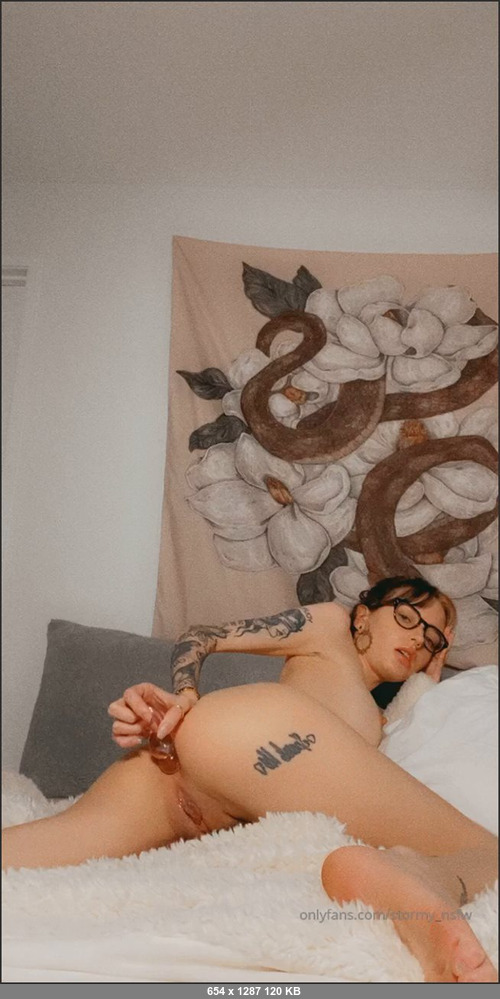 MEGA-FANS – stormynsfw-06-02-2020-Idk why but the way i fuck my ass is 10x hotter than fucking my pussy