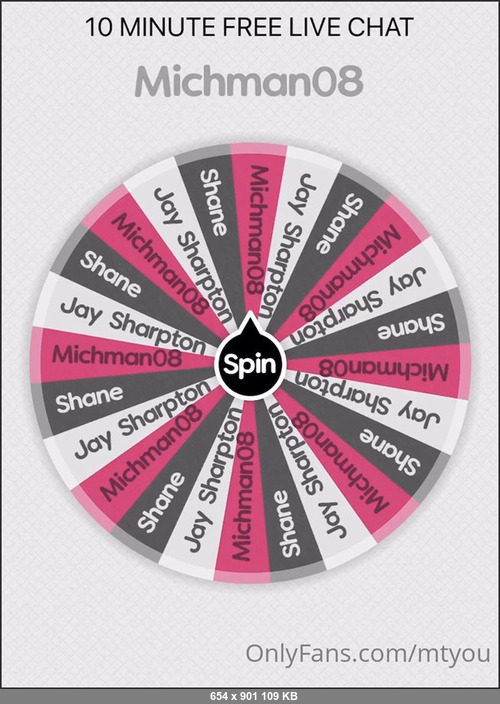 MEGA-FANS – mtyou 09-08-2020 38959298 Thank you to those who entered my contest to receive a FREE 10 MINUTE LIVE CHAT WITH ME Winner has been chosen Message me so we can set