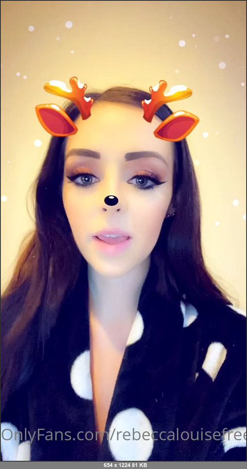 MEGA-FANS – rebeccalouisexo 18-12-2020 83653029 Join me for some festive fun tonight over on my premium page  OnlyFans.com RebeccaLouise95
