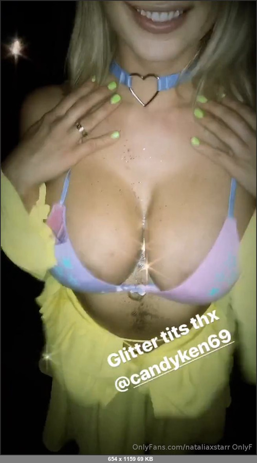 MEGA-FANS – nataliaxstarr 12-08-2019 6121841 Would love to put your face between those HUGE TITS and shake them so hard they will fuckking slap youif