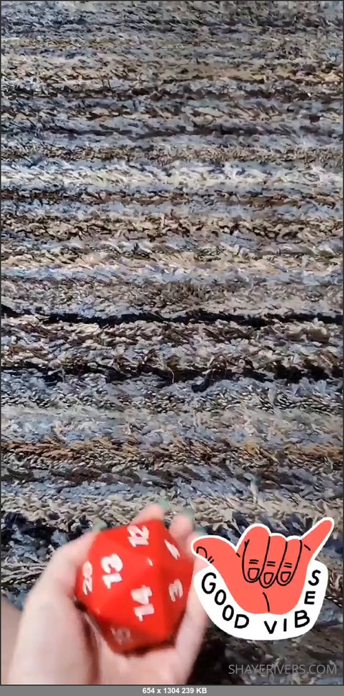 MEGA-FANS – shayerivers-20-04-2020- THE D20 ROLL IS NOW CLOSED   no more entries accepted  Thank you so much to everyone who joined  Please check your SPAM folder in your email soon