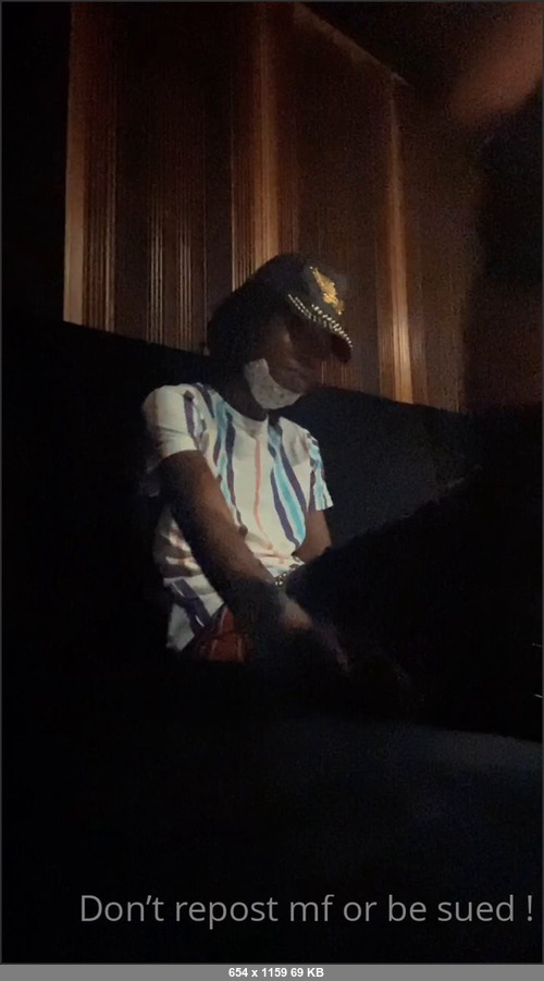 MEGA-FANS – rightcheekxx-30-07-2020-Last night NWM CEE MURDAA invited me to  hang out  at the studio and hear some unreleased music  he couldnt keep his hands to himself tho