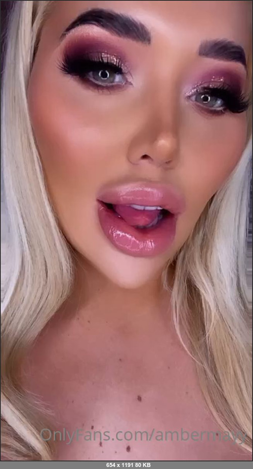 MEGA-FANS – ambermayy-03-12-2021-Shall I get my lips bigger this month