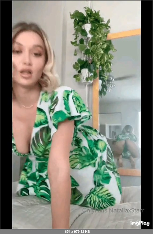 MEGA-FANS – nataliaxstarr 18-06-2020 28821634 I spy… with my little eye a slutty blue thong Can you find it  ThongThursday