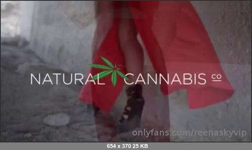 MEGA-FANS – reenaskyvip 03-04-2019 3764101 Some Advertising I did for a cannabis company