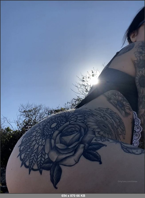 MEGA-FANS – thelex-23-02-2021-Took a sexy little trip to the beach today. Taking photos out in the open made me wet as FUCK. You can see everyone watching me with my titties and ass OUT. Someone pun