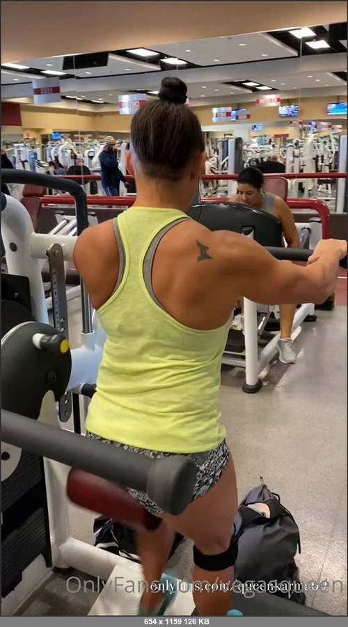 MEGA-FANS – vegasqueen-04-10-2020-The last leg session I had. The focus…glutes and hamstrings. Threw in some ab work towards the end to keep the core nice n tight  Making results is re