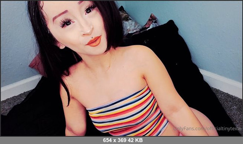 MEGA-FANS – officialtinytexie 22-09-2020 51312752 Watch me Ride this Cock If you want to see what I do to my BIG FRIEND then buy this video and swipe right baby