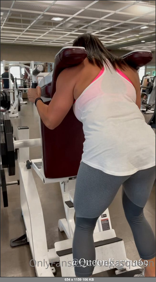 MEGA-FANS – vegasqueen-05-10-2021-Havent been getting much footage at the gym lately. Getting used to new layout, and overall immensity in size is almost overwhelming. Ive been getting it none