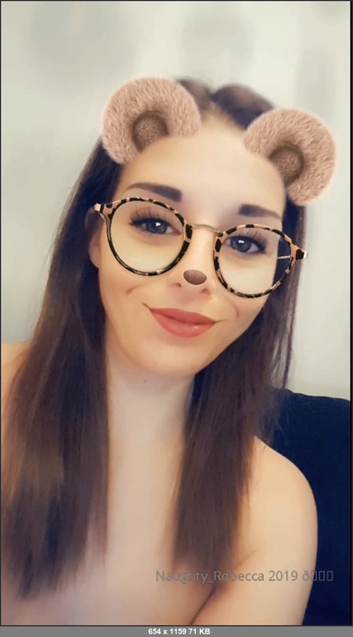 MEGA-FANS – naughtyrebecca1 07-10-2019 7545005 Snap chat naughtyness ….Senorita