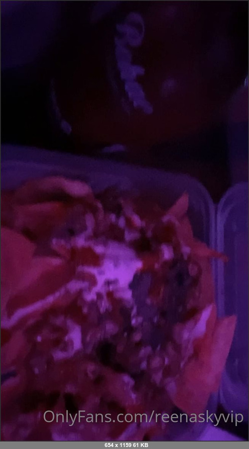 MEGA-FANS – reenaskyvip 06-11-2020 66898721 I am not fucking around Food is some serious business to me