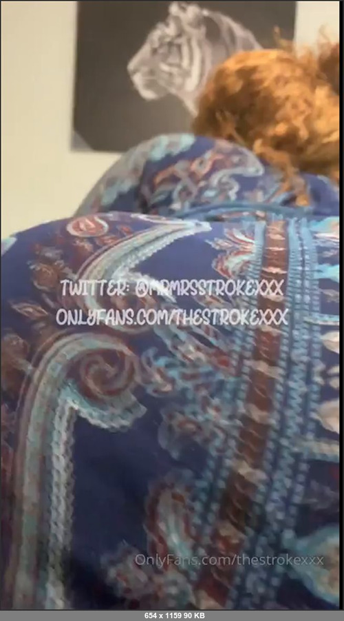 MEGA-FANS – thestrokexxx-08-09-2019-Twerk video for Pap