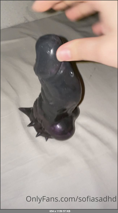 MEGA-FANS – sofiasadhd-21-04-2021-I got so horny I fucked myself with dildo and filmed it all in close up, you can almost taste me   Ps  This is the Dildo im using