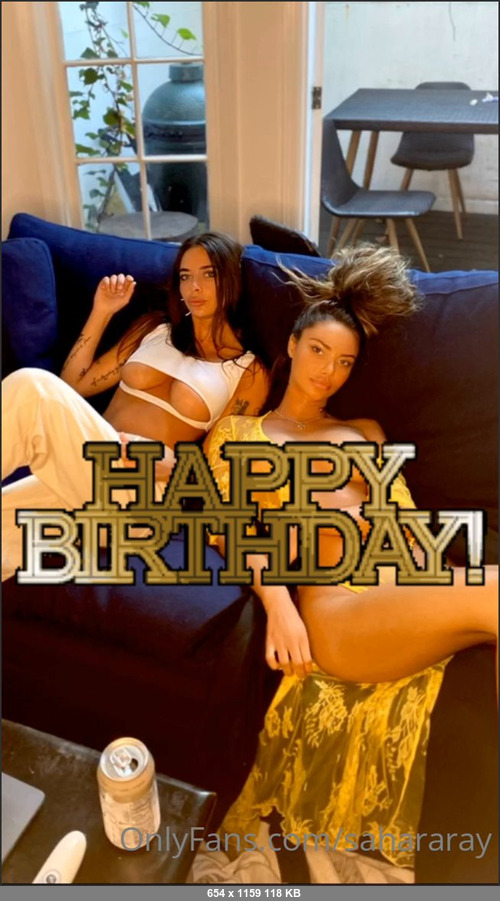 MEGA-FANS – sahararay 08-11-2020 67587941 HOT BIRTHDAY WEEKEND with the sexy babe justinapons … I already gave her a sexy gift, so make sure to follow her and