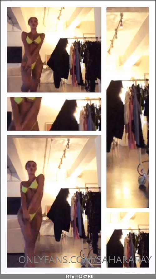 MEGA-FANS – sahararay 02-06-2020 26421026 Runway walk ya feel me