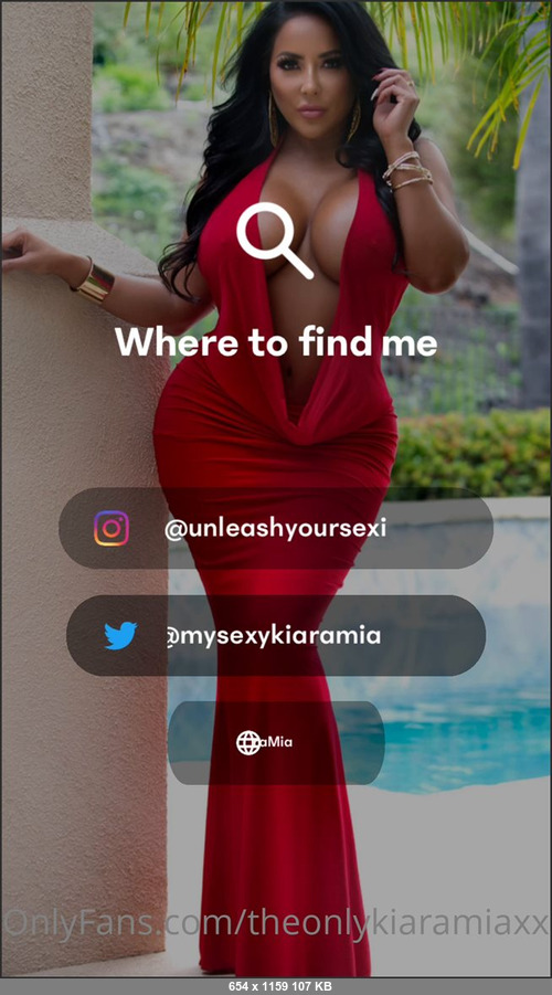 MEGA-FANS – theonlykiaramiaxxx-07-12-2021- MY OFFICIAL SITES  stay connected with me on these sites baby  I only talk to fans on my VIP ONLYFANS  All other pages are fakes  No text