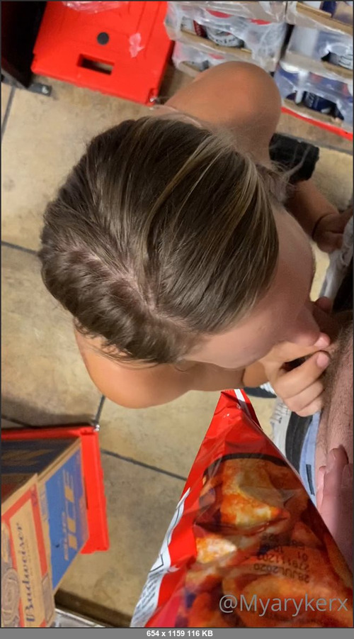 MEGA-FANS – myarykerx-20-05-2020-Sucked my brother in laws dick in the beer cooler at the gas station because we have been horny as fuck all weekend