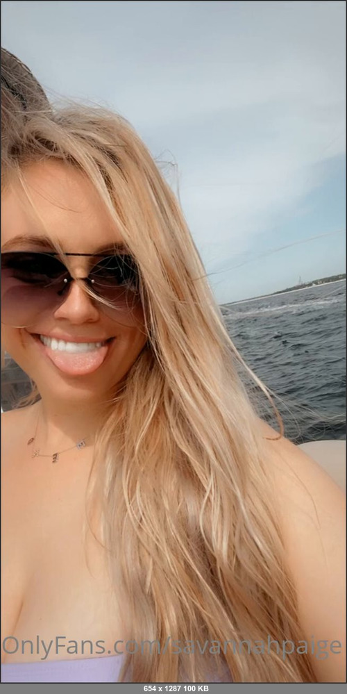 MEGA-FANS – savannahpaige-03-10-2020-Another one from a boat ride today