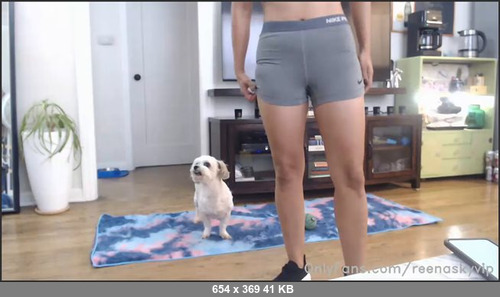 MEGA-FANS – reenaskyvip 30-08-2020 44643596 Stream started at 08 30 2020 04 31 pm Morning workout ) No chatting just voyeur