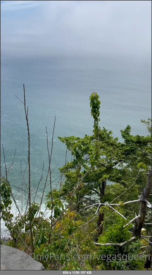 MEGA-FANS – vegasqueen-10-06-2021-Just south of Lincoln City in Oregon  So cold, but so beautiful  Nature is beautiful. Its just a shame we destroy so much of it. Its been more than a