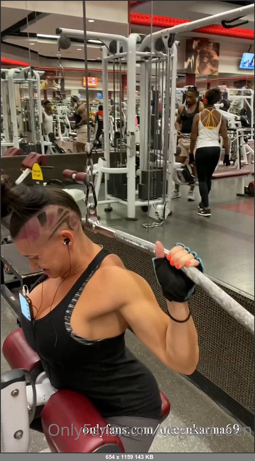 MEGA-FANS – vegasqueen-13-11-2020-Back work. Again. When working out 6 days a week youre hitting every body part twice a week sometimes