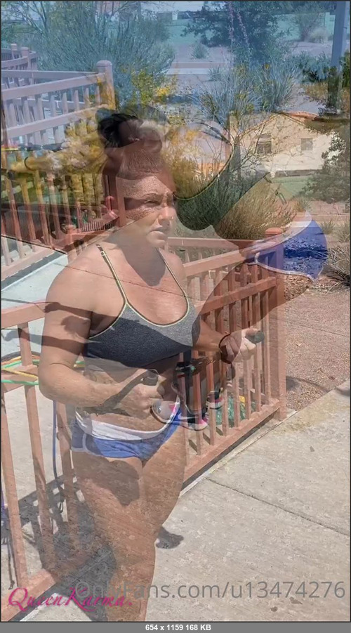 MEGA-FANS – vegasqueen-20-05-2020-Took my son to the park to play, but APPARENTLY the playgrounds are still on lockdown. Im getting sick of this shit. Anyways, got a quick workout in. Dont was