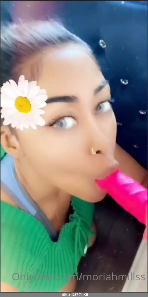 MEGA-FANS – moriahmillss 08-06-2021 155153826 I wish this would be your cock Let me know with a tip If you love my BJ trick