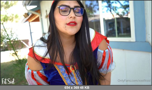 MEGA-FANS – xxxfitsid-19-10-2020-Part 1 Snow White is a whore…  She wants to tease you