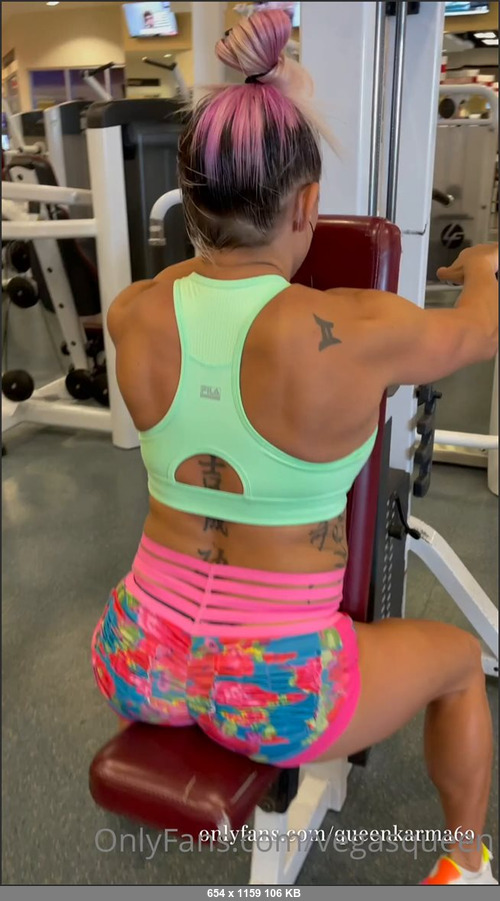 MEGA-FANS – vegasqueen-31-07-2021-A good mix of back work and shoulder work. Being that Im trying to tone up and no longer grow my upper body I can combine multiple body parts. Ive increased m