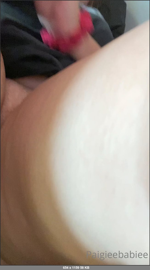 MEGA-FANS – paigieebabieee 18-08-2020 41239144 I love playing with my wet ass pussy for you