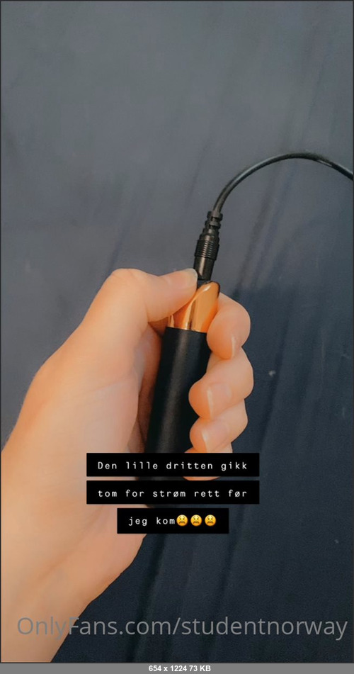 MEGA-FANS – studentnorway-06-05-2021-Du kan tro jeg ble irritert   Noen som har opplevd det samme