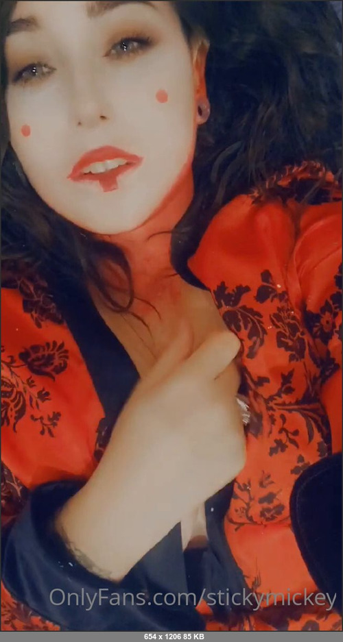 MEGA-FANS – stickymickey-25-08-2020-Made a custom video in this cosplay last night b4 cam    Cant wait to edit it and post tomorrow  Should be about 22.22 eeee …….