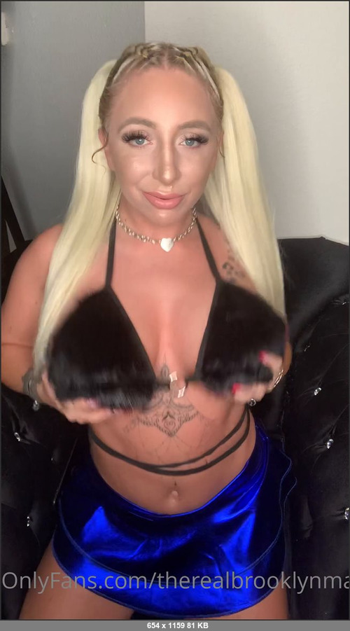 MEGA-FANS – therealbrooklynmadison-03-07-2020-Wanna see what I did next  Ill give you a hint. I used a toy… or maybe 2 toys.  Stay tuned to see what happened after t