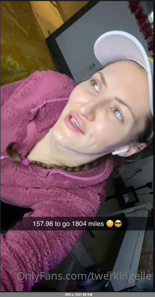 MEGA-FANS – twerkingelle-14-01-2021-Jan 12 Vlog from Snapchat