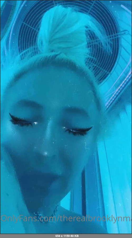 MEGA-FANS – therealbrooklynmadison-06-12-2020-Come tan with me daddy  I always do this in the stand up