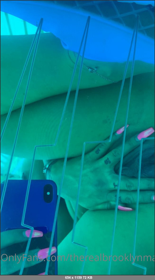 MEGA-FANS – therealbrooklynmadison-20-08-2020-I always get so wet in the tanning bed, tip and like this post if you enjoyed it as much as me