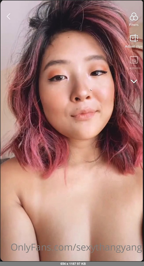 MEGA-FANS – sexythangyang-13-06-2021-Thoughts on a nose piercing comment yes or no down below