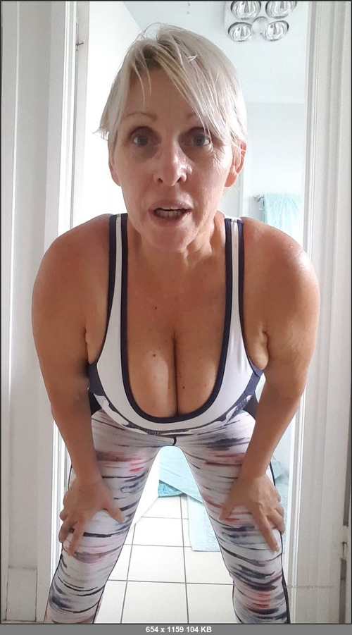MEGA-FANS – sexymatureaussielady-10-02-2020-After watching my last livestream at the gym quite a few of you asked for a little tease in this crop top, plenty of cleveage before taking