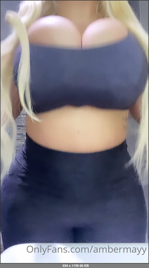 MEGA-FANS – ambermayy-15-01-2021-Its a good job I dont run