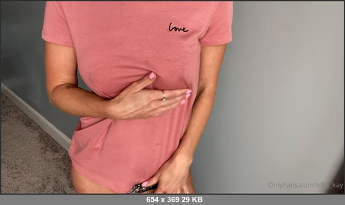 MEGA-FANS – hotwifeellie-17-07-2020-Just wanted to say Hi and show you My New Sexy Panties