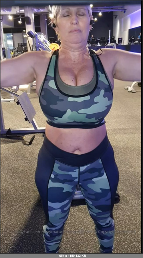 MEGA-FANS – sexymatureaussielady-21-07-2019-An early morning one and a half hour training sesh. Round two to be done this afternoon.