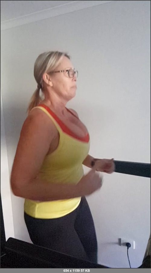 MEGA-FANS – sexymatureaussielady-22-08-2017-Can you even try to imagine how my back feels after doing my cardio workout every morning  Watch these big boys bounce