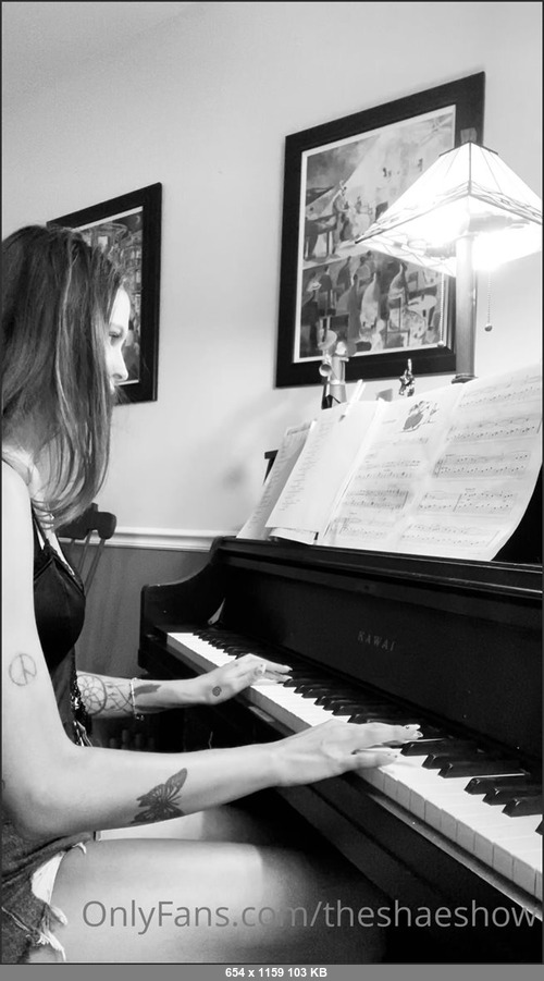 MEGA-FANS – theshaeshow 02-08-2021 177841300 hope you had are having a great weekend heres a piano piece