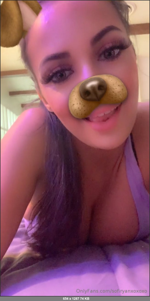 MEGA-FANS – sofiryanxoxoxo 09-12-2019 9925987 Hey baby Be sure to open up every single message I send you Dont miss out on all the fun