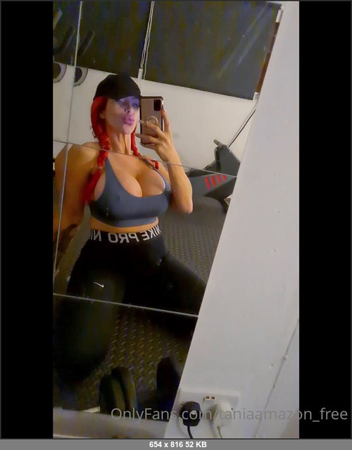 MEGA-FANS – taniaamazonfree 27-11-2020 74742872 Tiny preview of my latest OnlyFans Amazonian workout .. milking mommys huge titties in the gym