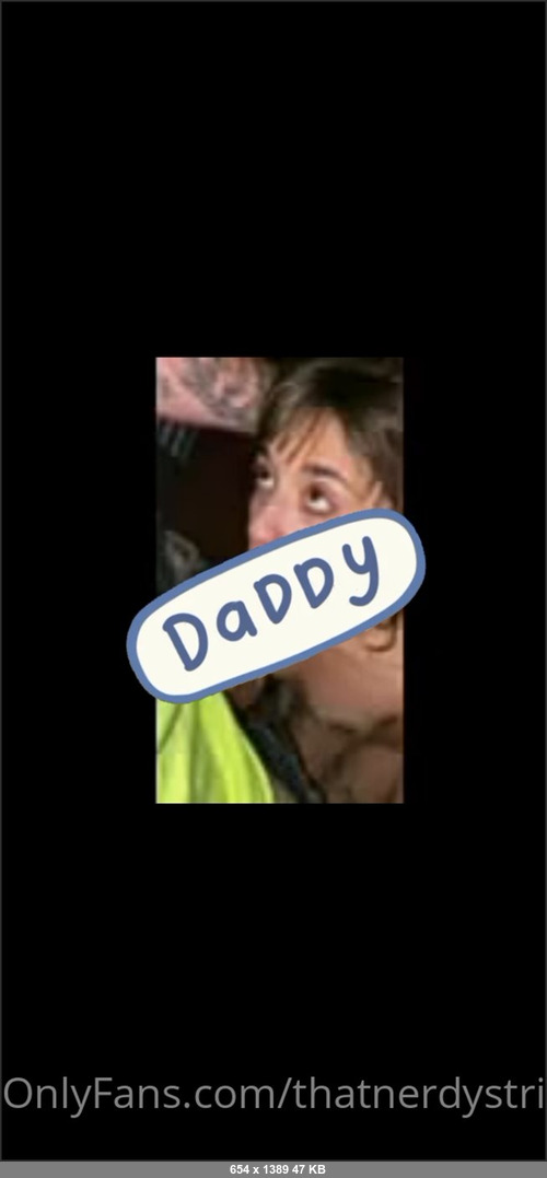 MEGA-FANS – thatnerdystripper 04-10-2021 206268526 60 for full video  if youre one of the first 3 people to buy this video, you get a free video of dadd