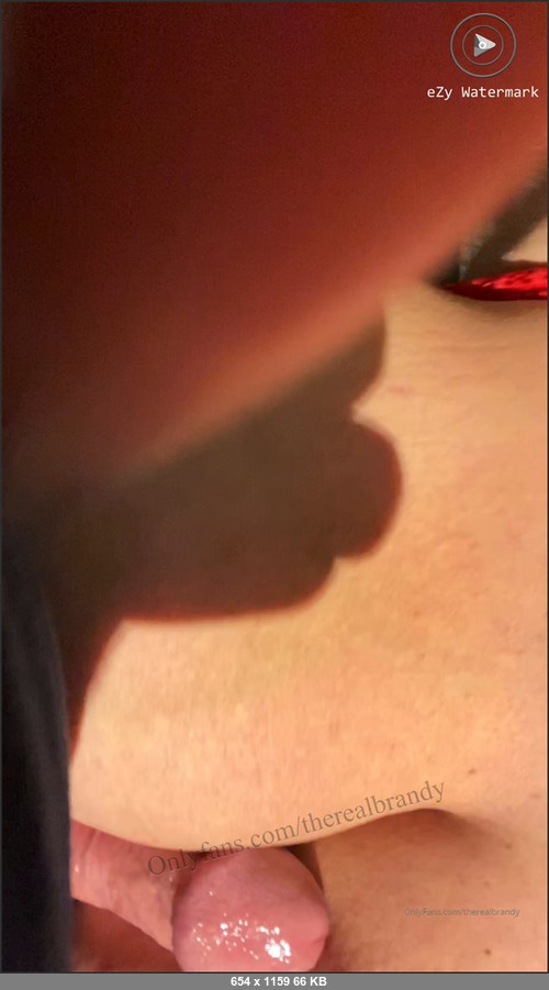 MEGA-FANS – therealbrandy-20-11-2019-Sexy red tittyfucking  I made this guy explode