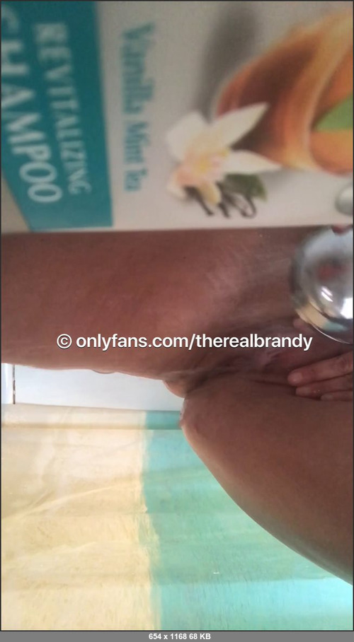 MEGA-FANS – therealbrandy-27-07-2018-Quick little shower video.. I needed to cum